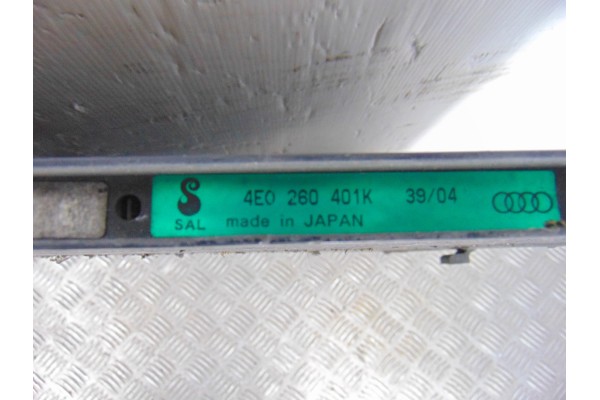 4E0260401K CONDENSADOR / RADIADOR  AIRE ACONDICIONADO AUDI A8 (4E)