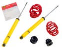 SUSPENSION THREADED thread rear BMW E36 E46 MTS rear TUV black gold galvanized