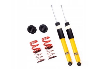 SUSPENSION THREADED thread rear BMW E36 E46 MTS rear TUV black gold galvanized Catalog number of the part CTS tuning GOLD