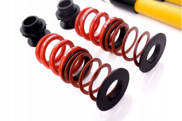 SUSPENSION THREADED thread rear BMW E36 E46 MTS rear TUV black gold galvanized Part manufacturer MTS Technik