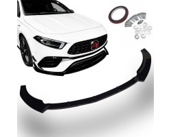 Front bumper spoiler MERCEDES A CLASS W177 AMG A45 A45S 18 23r BLACK