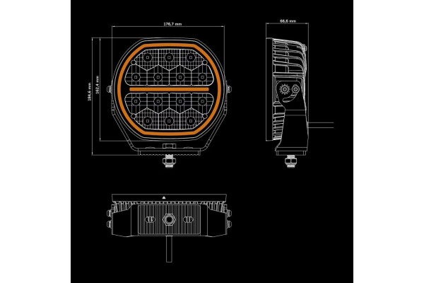 LED BIG ENERGY 2 0 DRIVING LIGHT 7 9100 lm Part manufacturer Strands