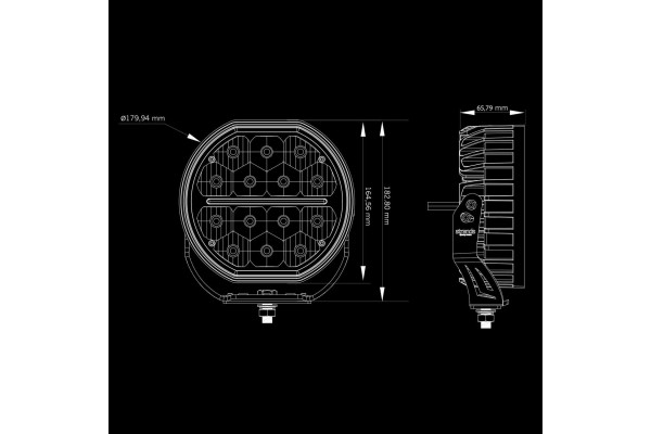 LED BIG ENERGY 2 0 DRIVING LIGHT 7 9100 lm Car type 4x4 SUV buses trucks cargo vans RVs passenger cars