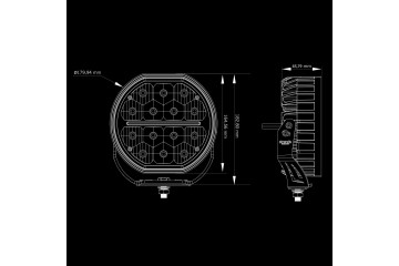 LED BIG ENERGY 2 0 DRIVING LIGHT 7 9100 lm Car type 4x4 SUV buses trucks cargo vans RVs passenger cars