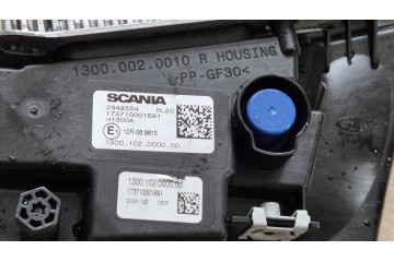 Lámpara Halógena de Largo Alcance DERECHA para modelos Scania R, S, 