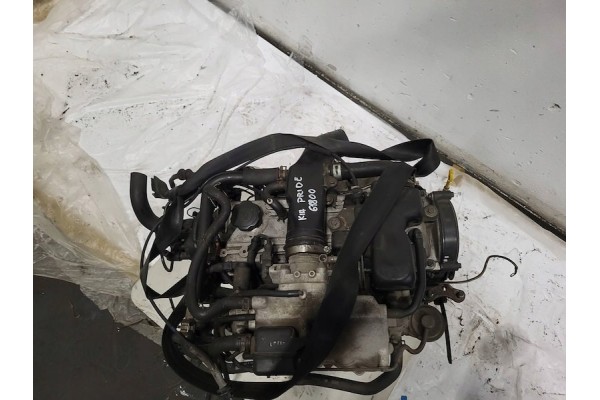 Engine 1 3 8v B3 8V 64 HP 47 kW petrol Kia Pride DA_ travel 61800 km Car type passenger cars