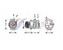 COMPRESSOR SEAT ALTEA 2 0 04 VNAK220 AVA AVA QUALITY COOLING Part manufacturer AVA Quality cooling