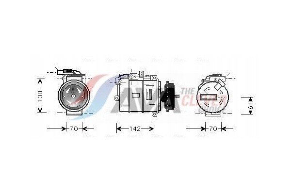 AVA VNAK087 Compressor Air Conditioning