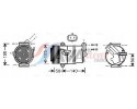 AVA OLAK428 Compressor Air Conditioning