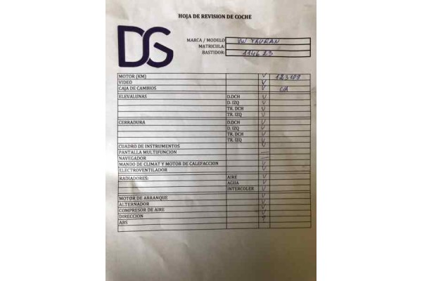 VOLKSWAGEN TOURAN (1T1) Highline