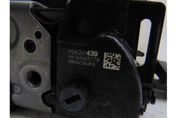 261439 CERRADURA PUERTA DELANTERA DERECHA DS 3 CROSSBACK
