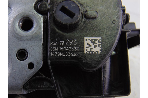 237293  CERRADURA PUERTA TRASERA IZQUIERDA PEUGEOT 3008 Active 237293 198106 PEUGEOT - 1