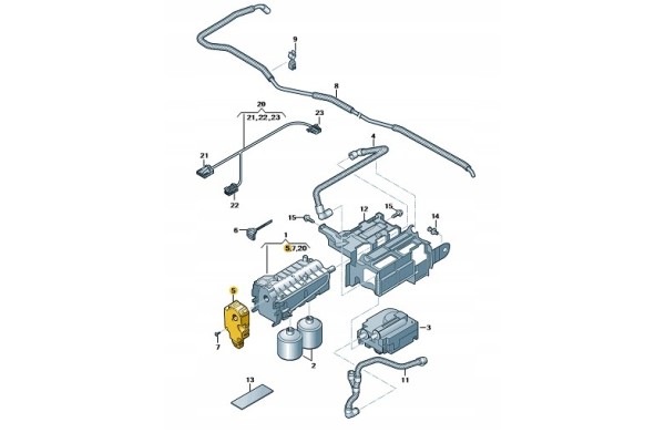 Heater motor Audi 4M0820511A New original product Part manufacturer Audi OE