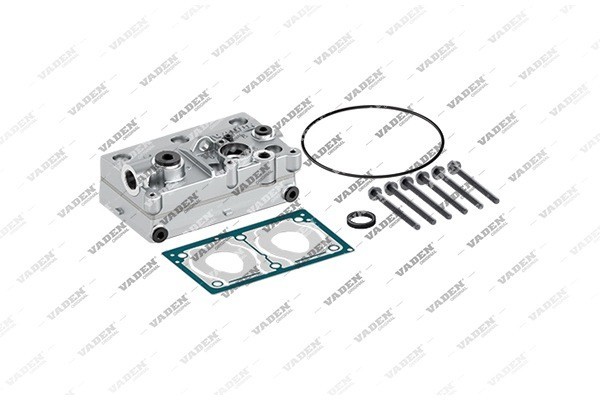 Air compressor cylinder head 17 03 50 for RVI KERAX Catalog number of the part VIC 123750