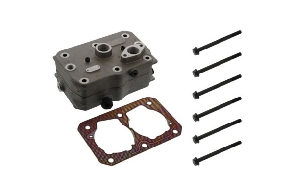 Air compressor cylinder head for DAF DAF 75 CF FA 75 CF 250 FA 75 Catalog number of the part VIC 123973