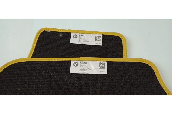 Set of floor mats for car BMW X2 F39 OEM 51478076829 Part manufacturer BMW OE