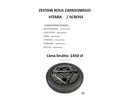 Spare Wheel Kit for Vitara S Cross