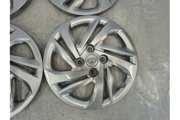 Juego de 4 tapacubos para Hyundai i10 2019 en adelante