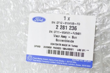 OE FORD SUNSHADE FORD FRONT L CONNECT 13 Customs tariff code 87082990
