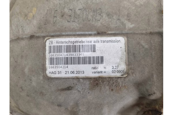 Diferencial Trasero Mercedes-Benz ML W166 A1663510808