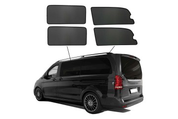 Sun visors SunClip Mercedes V Class W447 Long 2014 2024 4 pcs