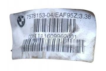 BMW SERIES 3 Front Diferential OEM 31507578153 Catalog number of the original 7578153 31507578153