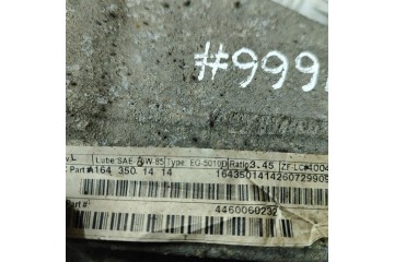 Diferencial trasero A1643501414 para MERCEDES-BENZ Clase M (W164) (200