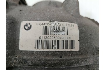 Puente trasero diferencial BMW 5 F10 F11 N47 2.0D 7584450 2.93