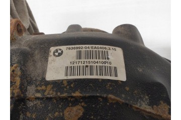 2018 BMW X5 F15 Rear differential 7636992 Installation side rear