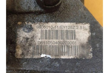 Reductor trasero MINI COUNTRYMAN (R60) 0811050400270001 1.6L diésel 82
