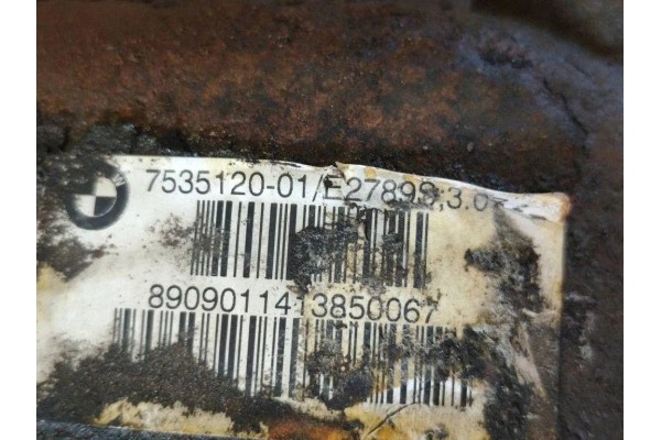 Rear reducer BMW X3 E83 7535120 2 0L diesel 110kW 2005 Catalog number of the original 7535120