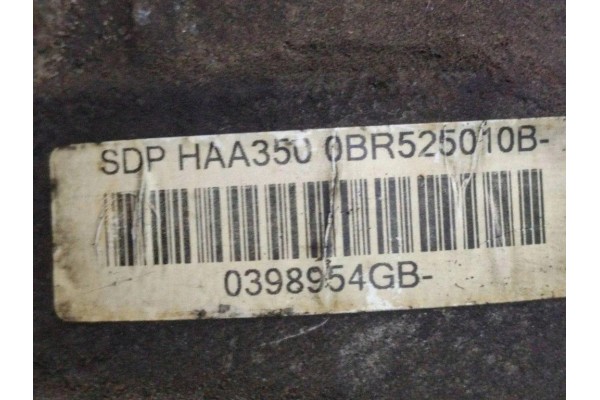 Reductor trasero SKODA YETI (5L) 0398954GB 2.0L diésel 103kW 2012