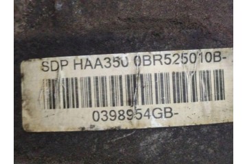 Reductor trasero SKODA YETI (5L) 0398954GB 2.0L diésel 103kW 2012