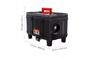 Calefactor Estacionario 8KW con Alarma de CO y Control por Bluetooth