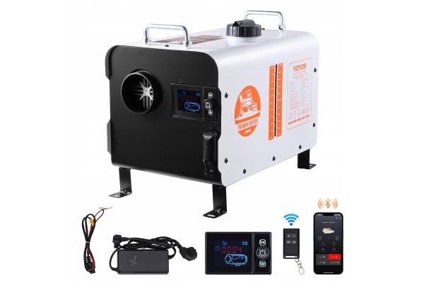 Calefacción estacionaria diésel 8KW Bluetooth con silenciador silencio