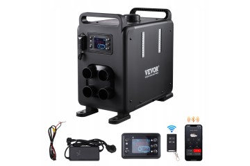 Calefactor VEVOR Stop Heating 8KW Vertical con Alarma de CO y Control 