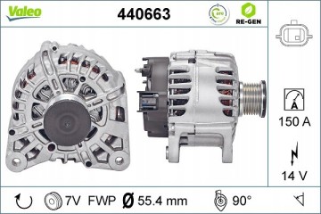 Alternator for NISSAN PULSAR QASHQAI II X TRAIL X TRAIL III OPEL VIVARO