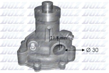 Coolant pump DOLZ S239 for IVECO ZETA AGRIFULL 50 60 80 CASE Catalog number of the part VIC 185341
