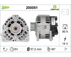 Alternator for SEAT CORDOBA IBIZA III IBIZA IV IBIZA IV SC IBIZA IV ST