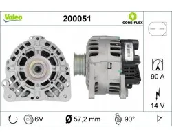 Alternador para SEAT CORDOBA, IBIZA III, IBIZA IV, IBIZA IV SC, IBIZA IV ST