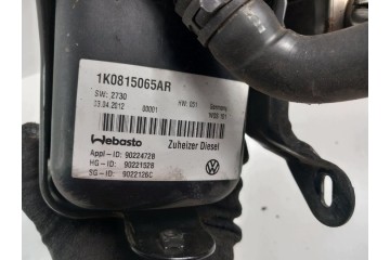 VW TOURAN 2K0 1.6 TDI Calefactor Auxiliar Webasto 1K0815065AR