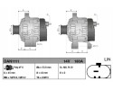 Alternator for JAGUAR XF I XF SPORTBRAKE LAND ROVER RANGE ROVER EVOQUE Catalog number of the original BJ32 10300 AD BJ3210300AC 