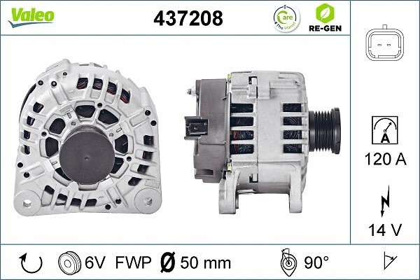 Alternator for VOLVO S40 I V40 MITSUBISHI CARISMA SPACE STAR NISSAN