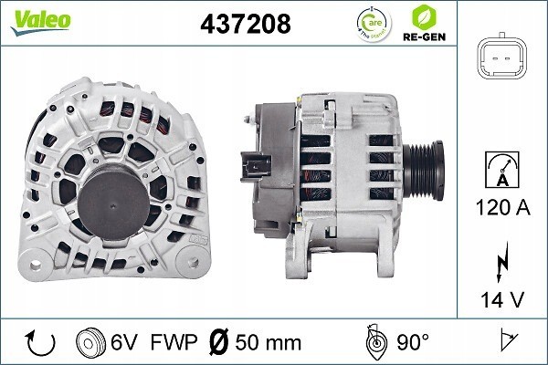 Alternator for VOLVO S40 I V40 MITSUBISHI CARISMA SPACE STAR NISSAN
