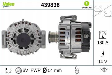 Alternator for MERCEDES C Class W204 CLS C218 CLS Shooting Brake X218 and E Class Catalog number of the part VIC 163172