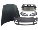 Engine cover mask PORSCHE 911 991 2011 2019 ALUMINIUM NEW Catalog number of the original 99151101101GRV 99151101103GRV 991511011