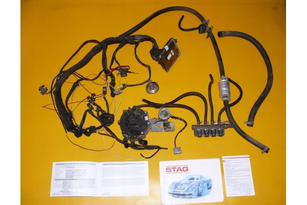 GAS INSTALLATION SEQUENTIAL SEQUENCE LPG STAG 4 QBOX BASIC 4 CYL 150KM