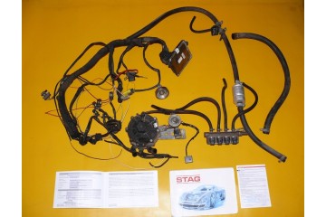 GAS INSTALLATION SEQUENTIAL SEQUENCE LPG STAG 4 QBOX BASIC 4 CYL 150KM