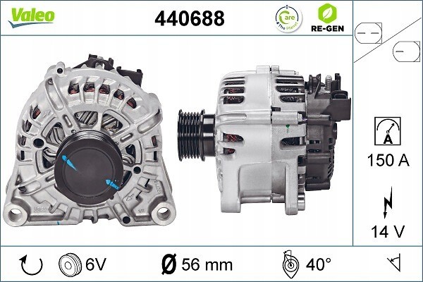 Alternator for FORD C MAX II FOCUS III FOCUS III HATCHBACK FOCUS