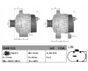 Alternator for BMW 1 F20 1 F21 3 F30 F80 3 F31 1 5 1 6 Catalog number of substitutes 7605060 7610260 12317605060 12317610260 28 